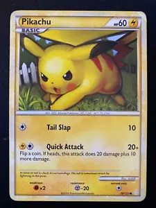 Pikachu 78/123 Común - HeartGold SoulSilver 2010 - Tarjeta JCC Pokémon MP - Imagen 1 de 2