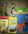 Used Vintage Fishing Lure Lot - Bass Jigs Lures - 6 Pieces