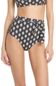 Tory Burch Women's 187527 Sash Tie High Waist Bikini Bottoms Swimwear Size M - Picture 1 of 2