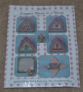 Just Nan Edizione Limitata 2017 Summer Mouse in A House Kit Punto Croce - Foto 1 di 2