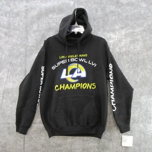 Fanatics Mens Hoodie Medium Rams Super Bowl LVI Champions Day One JH Design New - Picture 1 of 10
