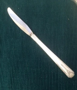 Vintage Oneida Community Milady Silverplate (1940) Dinner Knife Nice Art Deco - Picture 1 of 5