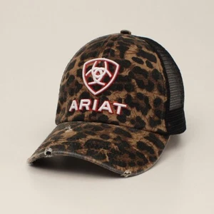 Ariat Leopard Print with Raised Ariat Logo Cap - Imagen 1 de 1