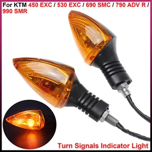 LED Turn Signal Lights - For KTM 450 EXC, 530 EXC-R, 690 Duke, 790 DUKE, 990 SMR - Picture 1 of 13