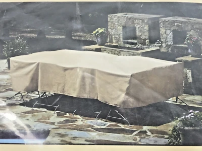 Cubierta protectora de patio Seaons Sentry de gran tamaño 100 L x 70 W x 27 H, CVP01831 Foto 1 de 4