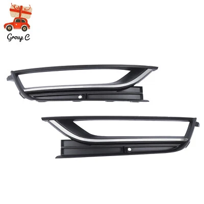 For Volkswagen Passat 2012-2015 Fog Light Kit LH+RH Fog Light W/ Bezels &Trim US Foto 1 de 4