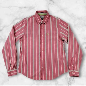 Abercrombie & Fitch Men's Shirt Size XL Long Sleeve Muscle Casual Cotton Striped - Picture 1 of 8