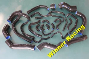 27PCS SILICONE HOSE for TOYOTA SUPRA MK3 MA70 7M-GE/7M-GTE turbo 3.0L 1986-1992 - Picture 1 of 3