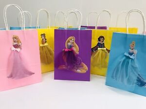 8 *Princess Party Bags/Cinderella,Belle,SnowWhite,Ariel,Rapunzel