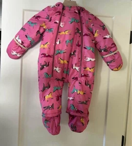 Joules Horse Print Swimsuit - Picture 1 of 4