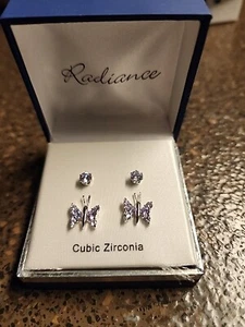 Radiance Cubic Zirconia Earring Set - Picture 1 of 2