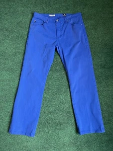 AG Adriano Goldschmied Mens Pants 36x34 Protege Straight Leg Cobalt Blue - Picture 1 of 7