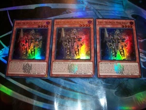 3x Girsu, the Orcust Mekk-Knight 1ª Edición Ultra Raro BLMM-EN088 Yu-Gi-Oh - Imagen 1 de 1