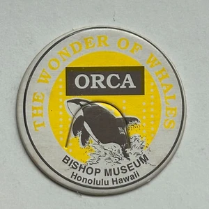 Orca La Maravilla de las Ballenas POG Museo Obispo Honolulu Hawaii Orcinus orca - Imagen 1 de 2