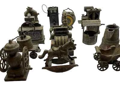 Sacapuntas miniaturas metálicas vintage DURHAM INDUSTRIES lote mixto de 32 leer Foto 1 de 3