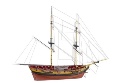 MarisStella Ltd Art 992 HMS Speedy - Sloop of 1782 - 1:48 - scatola di montaggio - Immagine 1 di 4