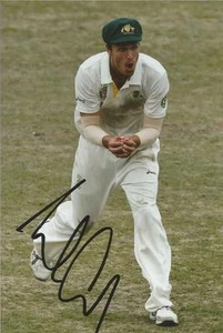 AUSTRALIA* NATHAN COULTER-NILE SIGNED 6x4 TEST ACTION PHOTO+COA - Picture 1 of 1