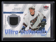 2007-08 Ultra Uniformity UAO Alexander Ovechkin Jersey