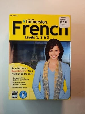 Instant Immersion French Levels 1 2 & 3 Complete - Image 1 of 4