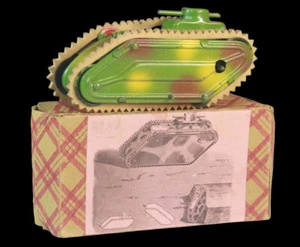 TANK Char 1ère guerre mondiale / jouet ancien 1920 - Picture 1 of 7