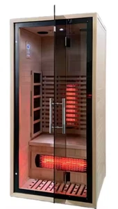 1 -2 Personen Infrarot Holzsauna - Bild 1 von 6