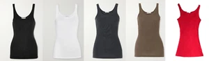 JAMES PERSE The Daily ribbed Supima cotton- tank - Picture 1 of 11