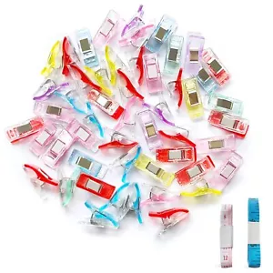 Sewing Supplies Premium Plastic Clips Sewing Notions for Sewing Quilting Supp... - Picture 1 of 7