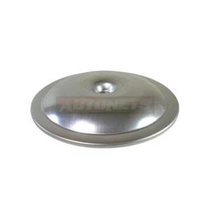 14" Round Spun Aluminum Muscle Car Air Cleaner Lid Top only 4 Chevy Ford Mopar - Foto 1 di 1
