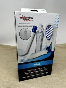 Rocketfish Gaming Nintendo Wii MotionPlus Compatible Sports Kit RF-GWii062 New - Picture 1 of 3