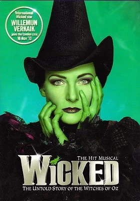 Willemijn Verkaik "WICKED" Stephen Schwartz 2013 London Presentation Folder - Image 1 of 4