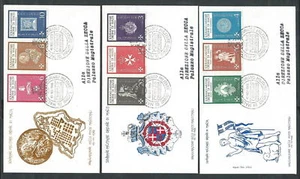 1966 SMOM FDC FILAGRANO POSTE MAGISTRALI TIMBRO ARRIVO - KM1 - Picture 1 of 1