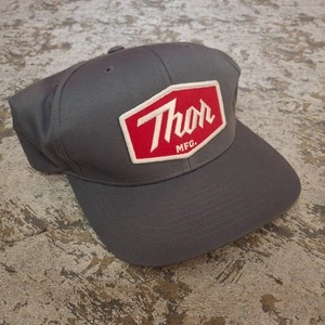 Cappello Thor Motocross Snapback Grigio Regolabile Thor Mfg MX Cap - Foto 1 di 7