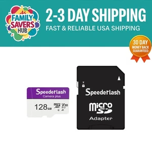 128GB Micro SD Card with 90MB/s Read Speed - Perfect for 4K Video Capture - Picture 1 of 11