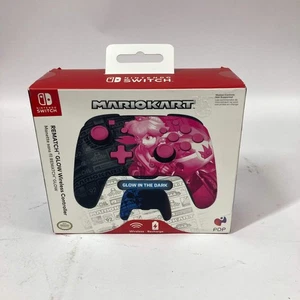 New Nintendo Rematch Glow Wireless Controller Princess Peach - Picture 1 of 5