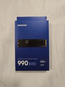 SAMSUNG 990 EVO Plus 2TB PCle NVMe M.2 Internal SSD MZ-V9E2T0B New Sealed - Afbeelding 1 van 4