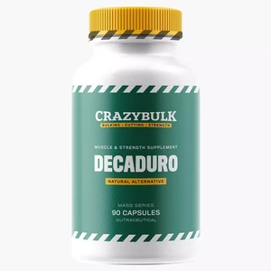 CrazyBulk DECADURO Alternativa Natural para Músculo y Fuerza Flexible 90 Cápsulas x 1 - Imagen 1 de 3