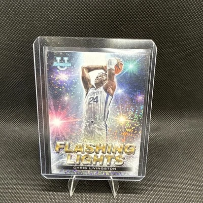 Chris Livingston 2022-23 Bowman’s Best UFlashing Lights Speckle FL-4 Kentucky - Image 1 of 2