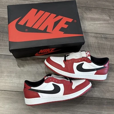 Air Jordan 1 ретро оригинальные 2025 низкие предпродажные Chicago размер 10 - Изображение 1 из 4