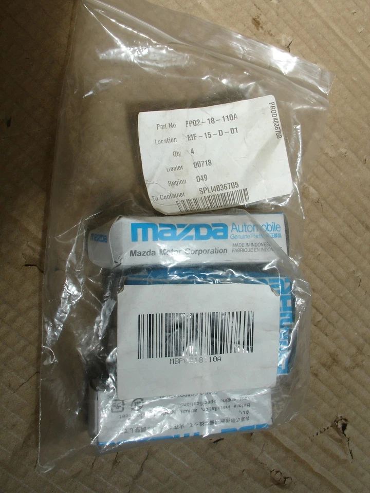 BP0218110A Spark Plug Set of 4 for Mazda - Image 1 of 1