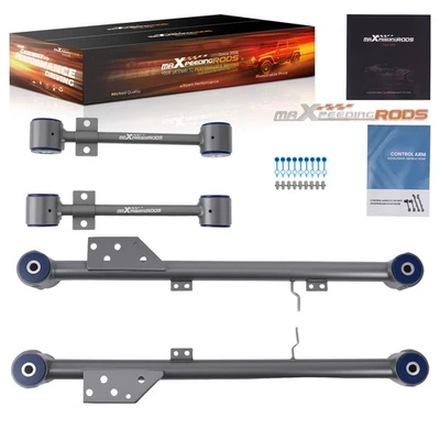 4X Brazo de arrastre trasero superior e inferior para Nissan Pathfinder Infiniti QX4 1997-2004 Foto 1 de 4