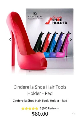 Soporte para zapatos Royal Cinderella Hot Tool rojo nuevo sellado caja de entrada venta al por menor $80  Foto 1 de 2