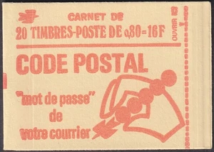 FRANKREICH: Notizbuch Nr. 1816-C3, mit Phosphor, Konf.6, geschlossenes Notizbuch (Note 25 €) - Bild 1 von 1