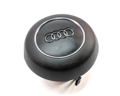 12-18 AUDI A6 A7 S6 S7 (C7 4G8) 3-SPOKE STEERING WHEEL AIRBAG AIR BAG (BLACK) Foto 1 de 4