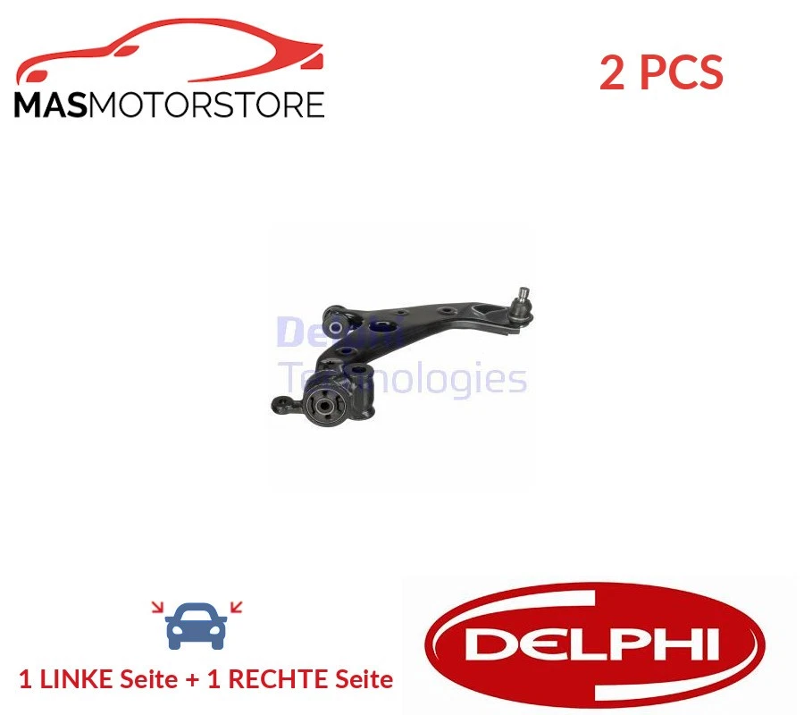LINKS RECHTS QUERLENKER SATZ VORNE OUTER NIEDRIGER DELPHI TC3459 2PCS A NEU - Image 1 of 4