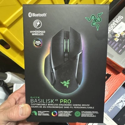 🔥Razer Basilisk v3 Pro Customizable Wireless Gaming Mouse RZ01-04620100 NEW - Image 1 of 4