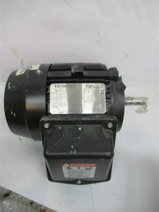 Toshiba 0024SDSR41A-P, 2 HP Severe Duty Electric Motor, 3 Phase, 230 / 460 Volts - Picture 1 of 3