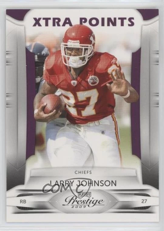 2009 Playoff Prestige Xtra Points Purple /50 Larry Johnson #49 - Image 1 of 2