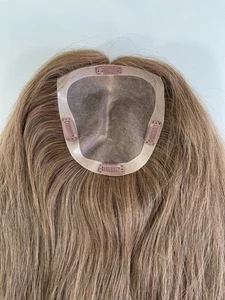 Mono Hair Topper Hairpiece For Women big base size 15cm*17cm - Picture 1 of 6