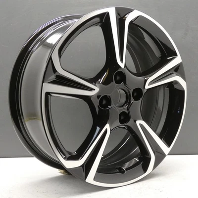 VAUXHALL CORSA F 17" SRI BLACK DIAMOND CUT 17" ALLOY WHEEL 39182183 GENUINE X1 - Image 1 of 4