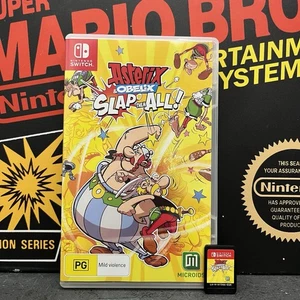 Asterix & Obelix Slap Them All! Nintendo Switch PAL LIKE NEW FREE TRACKED POST - Picture 1 of 8